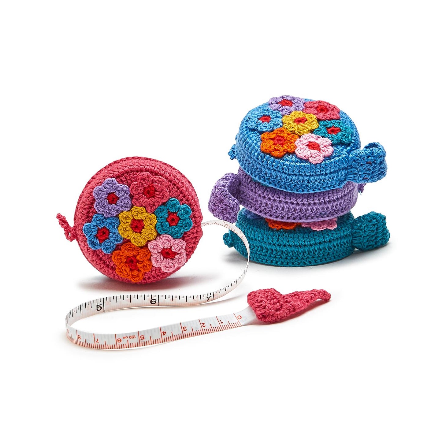 Crocheted Floral Measuring Tape