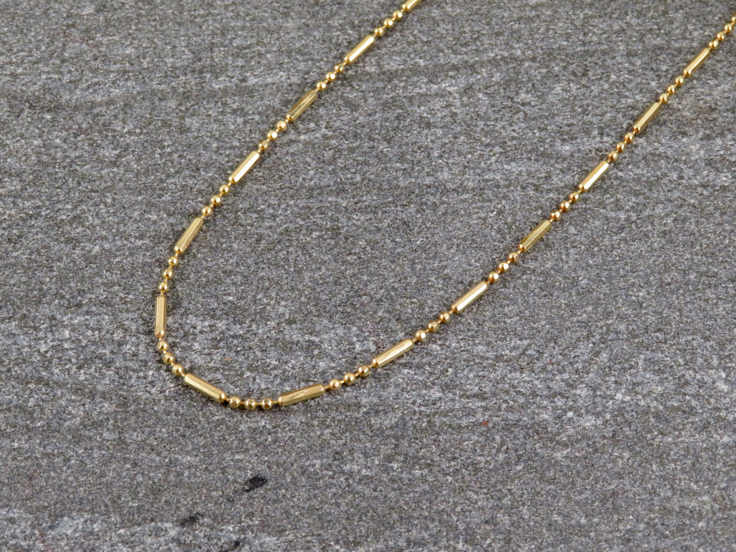 Gold Filled 3 + 1 Bar Link Chain Bracelet