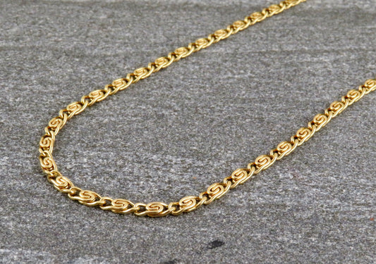 Gold Filled Fancy Links Chain