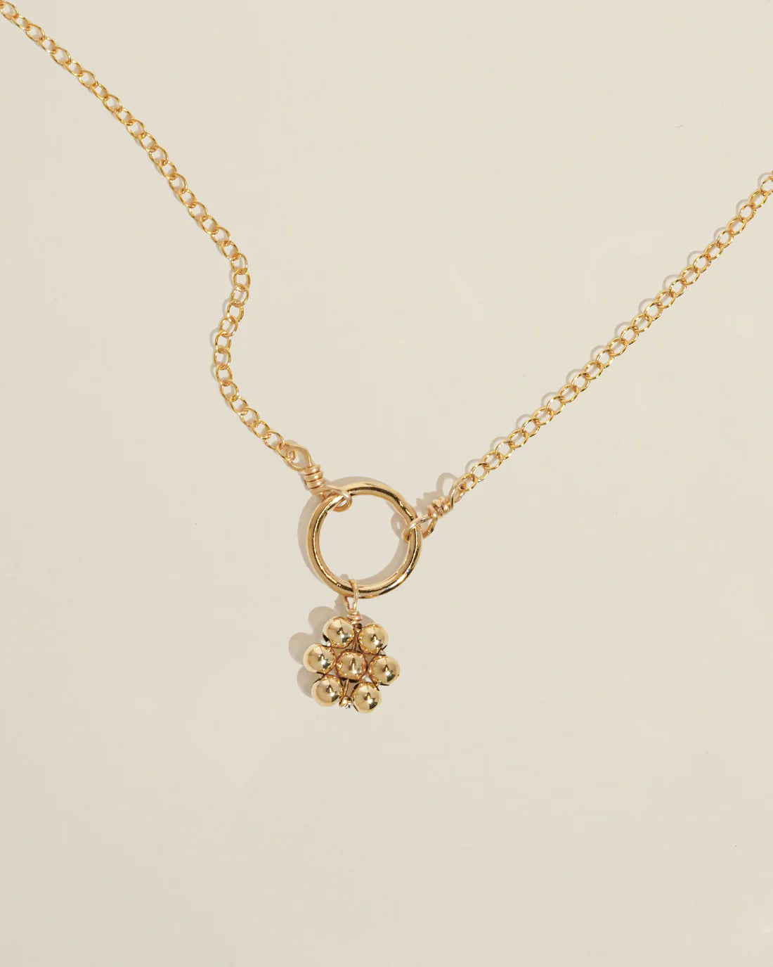 Luella Gold Daisy Necklace