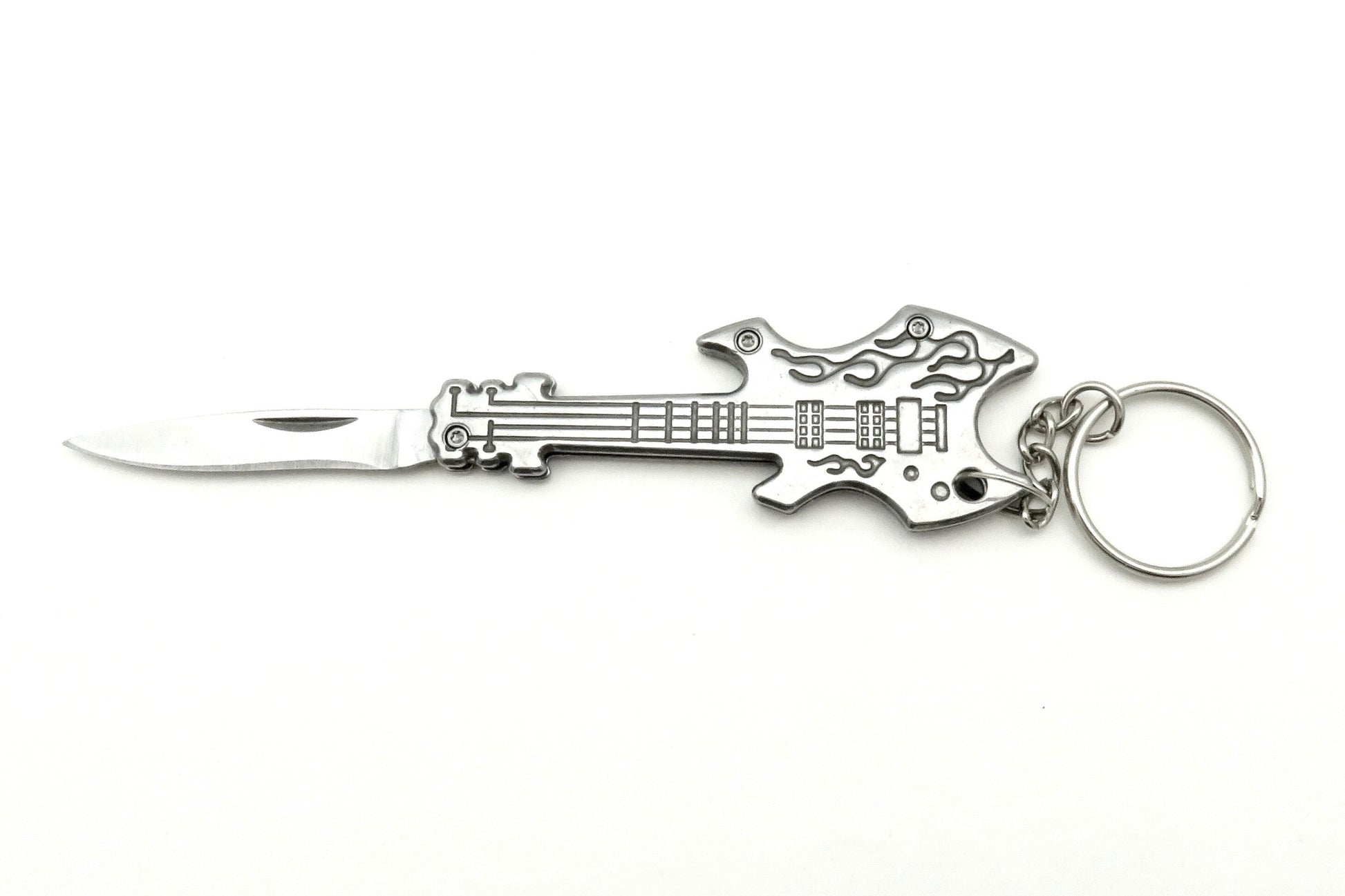 Guitar knife keychain | knife keychain | musical gift | guitar gift